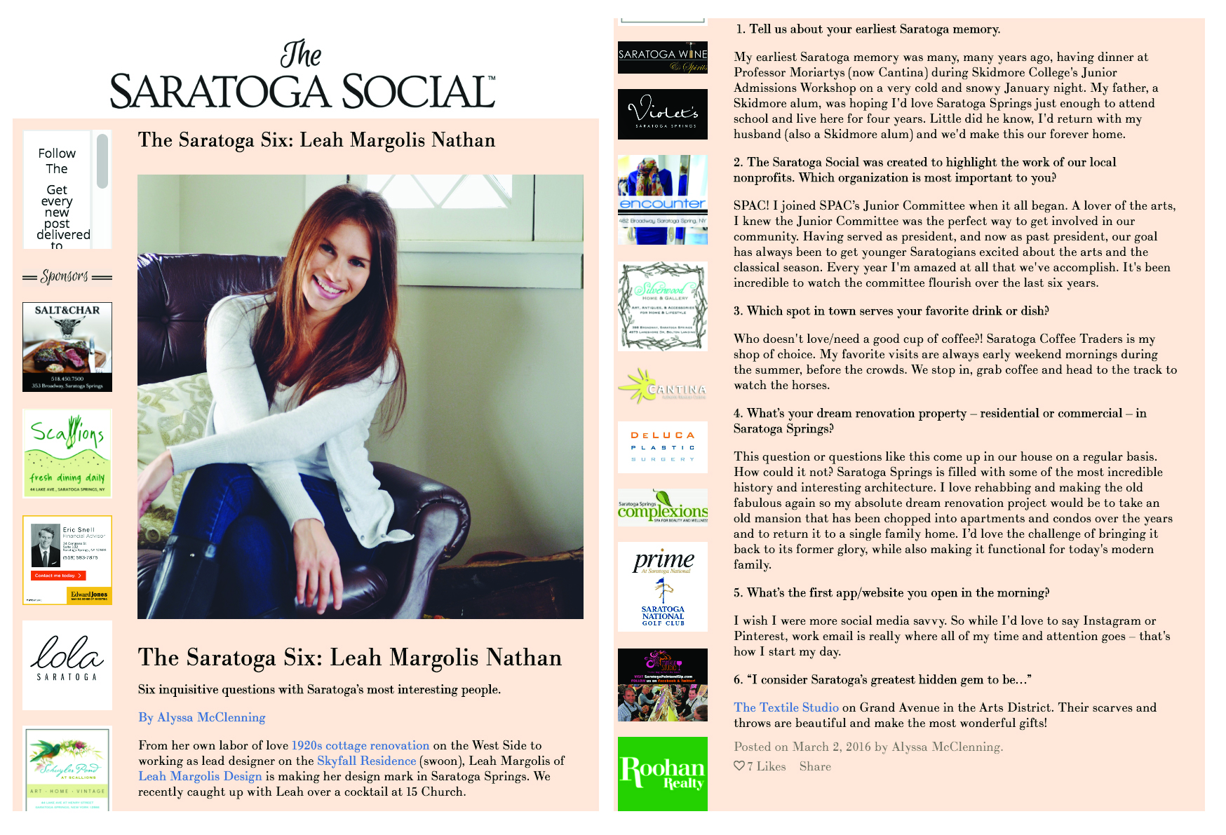 Saratoga Social